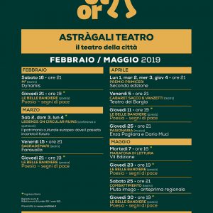 Rassegna invernale e primaverile del progetto Taotor ad Astràgali Teatro – il teatro della città