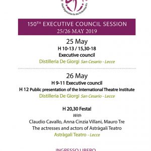 International Theatre Institute: 150th Executive Council Session