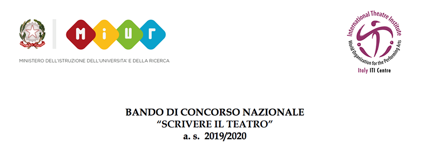 Bando “Scrivere il teatro” 2019/2020