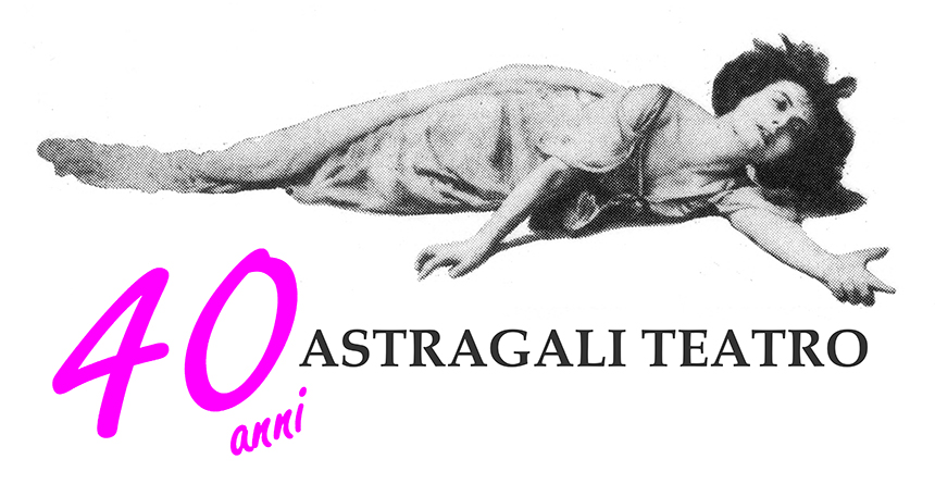 logo 40 anni astràgali teatro